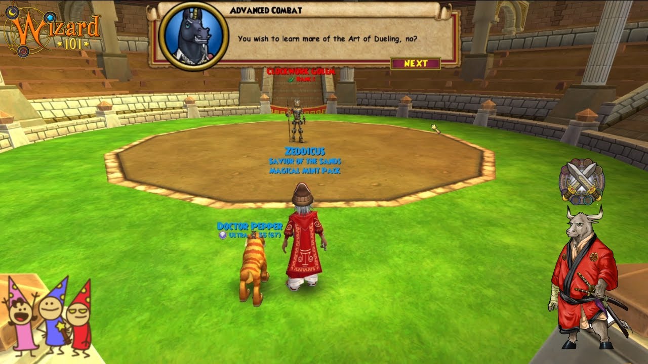 WIZARD101 - ADVANCED COMBAT TUTORIAL (PVP)