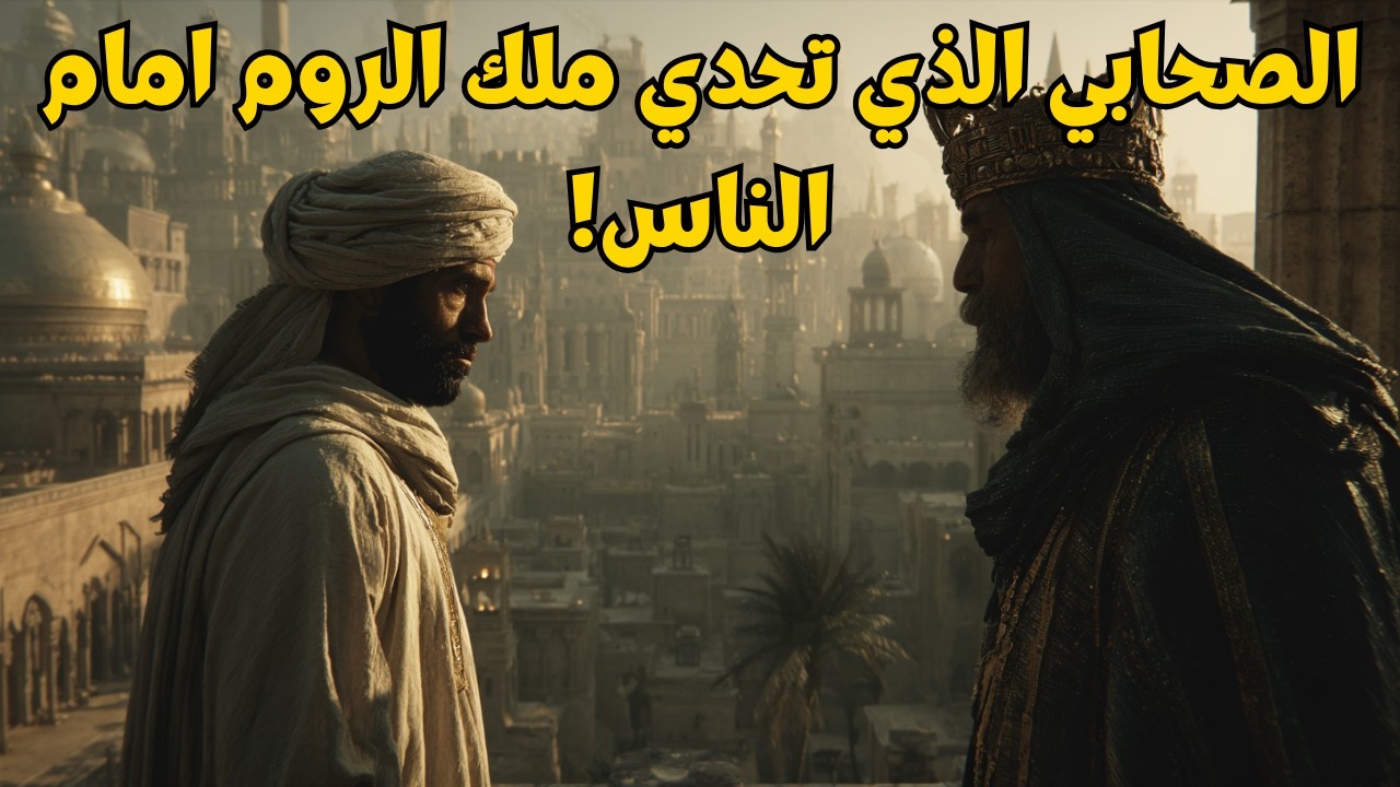 قصة عبدالله بن حذافة السهمي | الصحابي الذي اهان ملك الروم بعزة الاسلام  وكأنك تعيش الأحداث