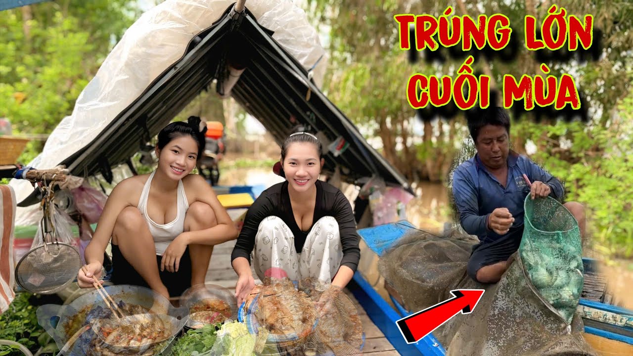 “QUÁ KHỦNG KHIẾP “ Nước Rút Cạn Trên Đồng – Hàng Trăm Ký Cá Lộ Diện | Lộc cá lăng 