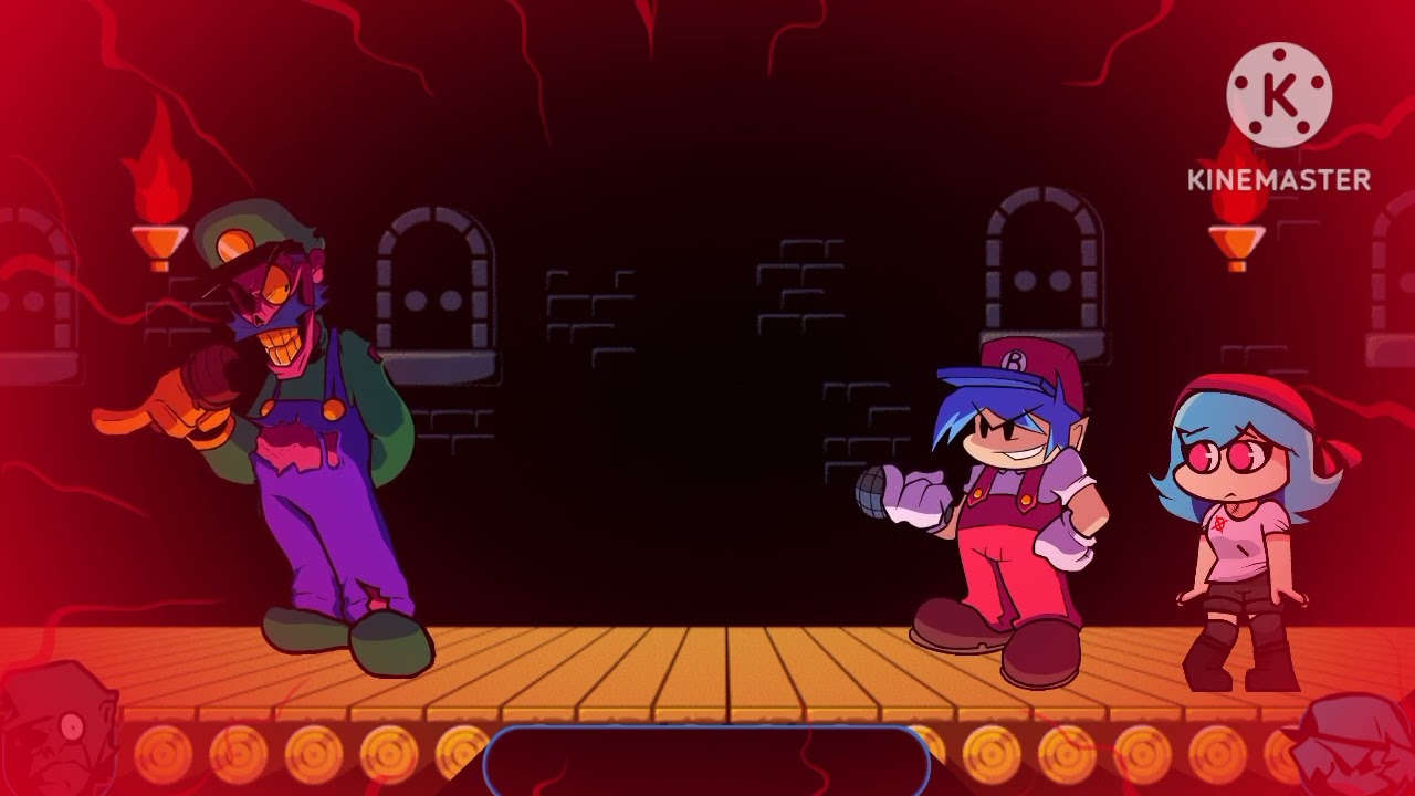 Friday Night Funkin Música Kinemorto Mix Devil Mario