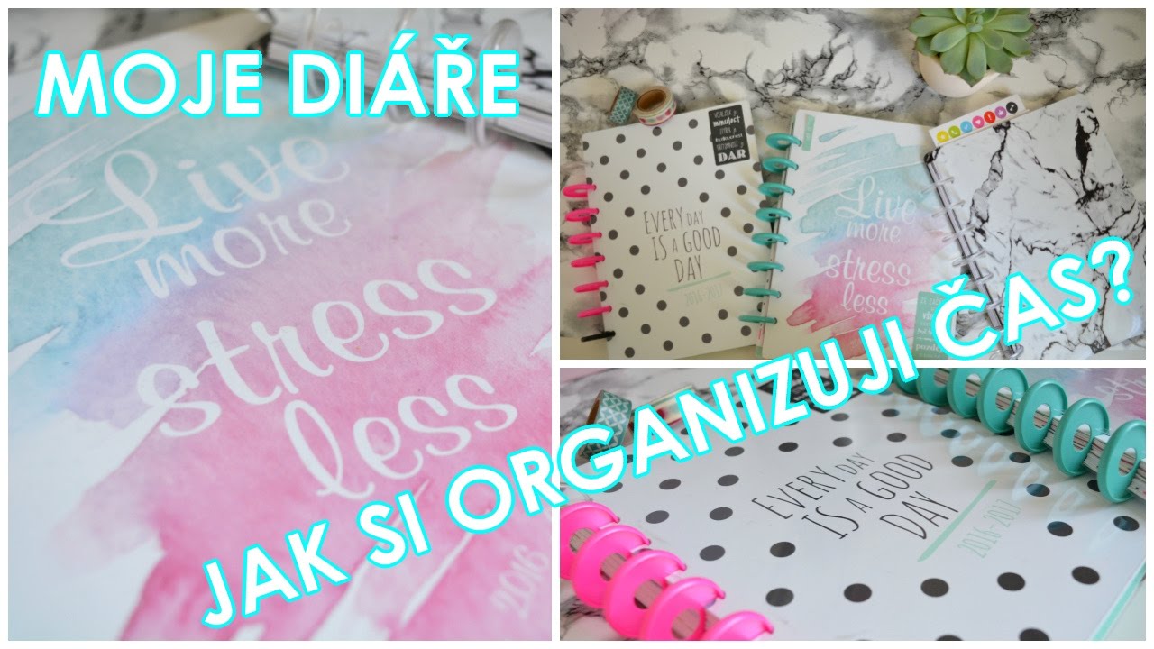 Jak si organizuji svůj čas? Jeden diář nestačí! | Markéta Venená