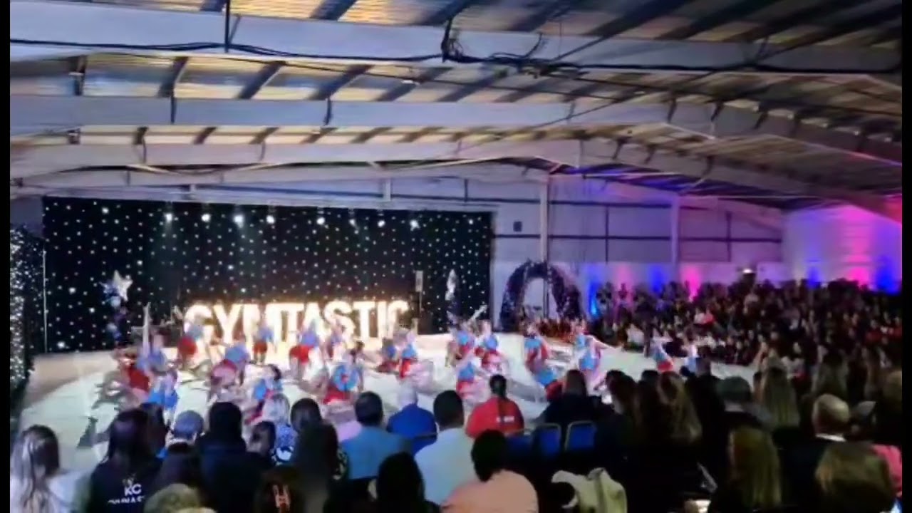 Dynamite Firecrackers Display Team Barnyard Belles Gymtastic festival March 2023