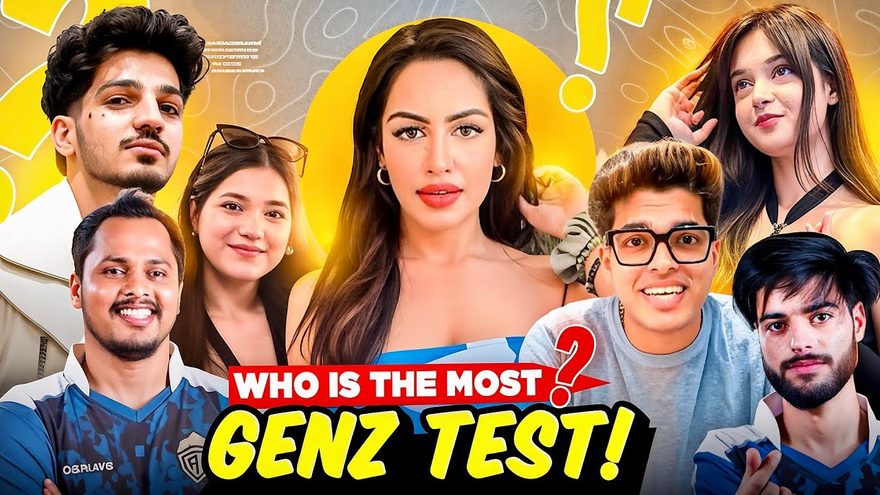 Who is the most GEN-Z-TEST! 😱💙💛
