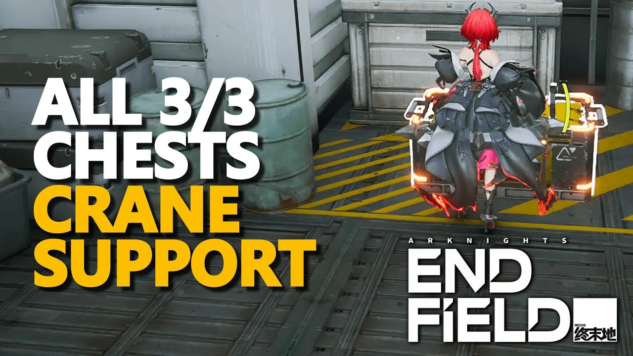Crane Support All 3 Chests Arknights Endfield