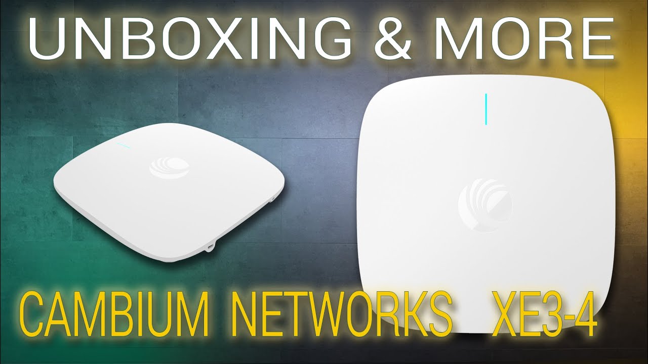 Unboxing and more - Cambium Networks XE3-4