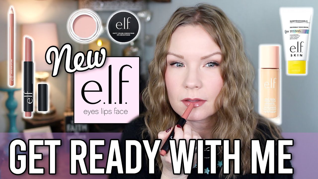 Testing New ELF Makeup 2024! Get Ready with Me! | LipglossLeslie