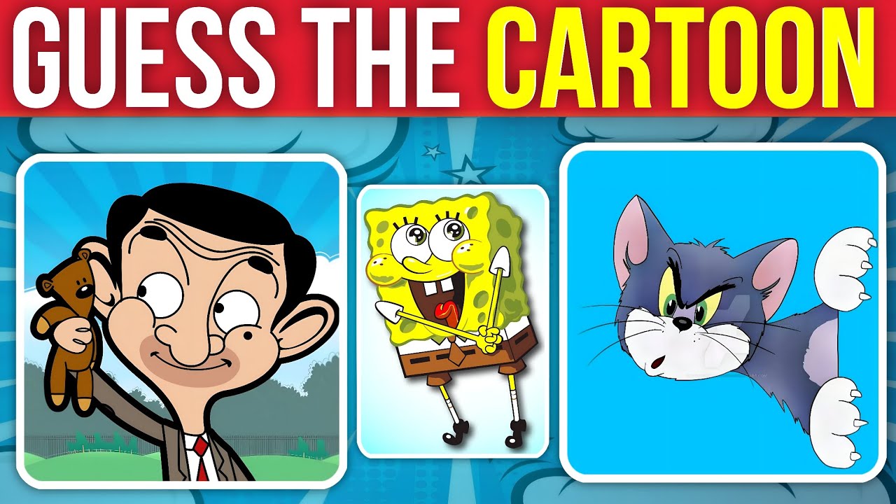 Guess The Cartoon Character Name 🤔 | Fun Cartoon Quiz for Kids | 2026 Challenge🎉