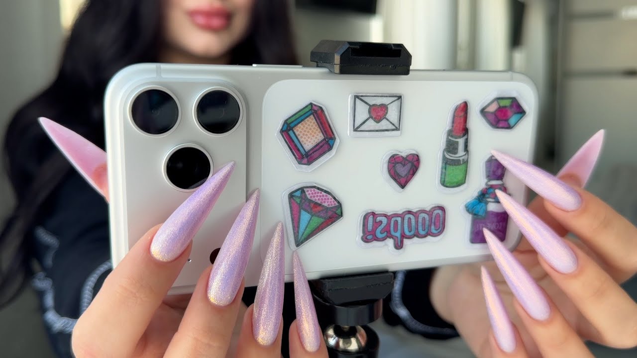 ASMR - iPhone 17 Pro Max camera tapping & scratching !
