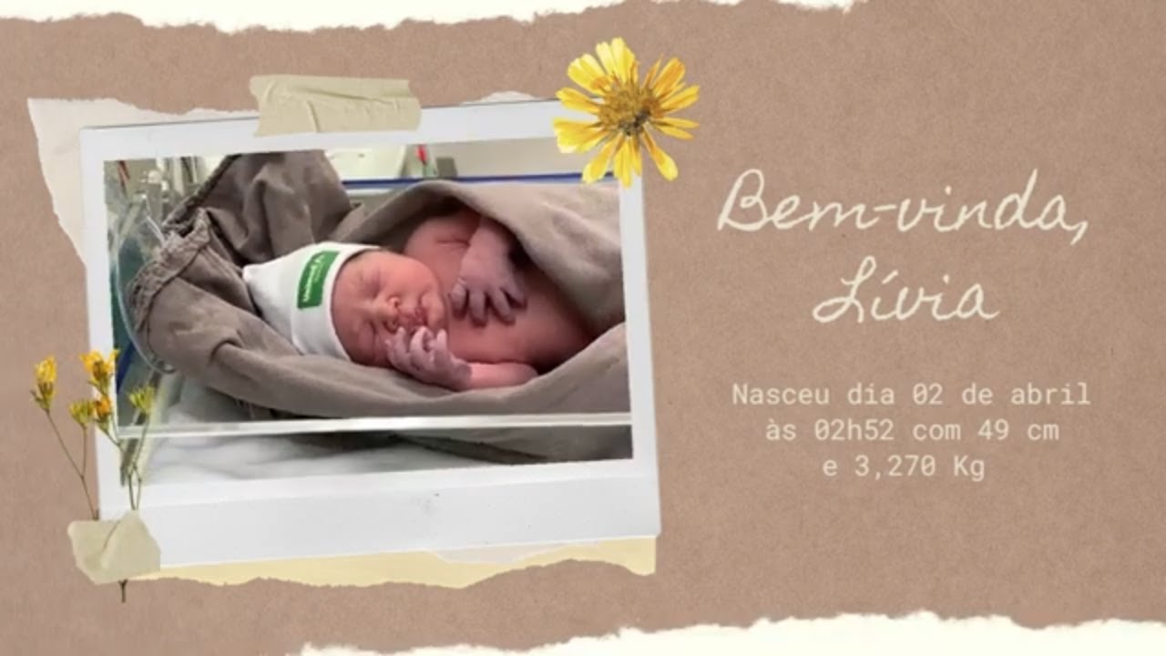 O nascimento de Lívia -  Hospital e Maternidade Unimed Guarulhos