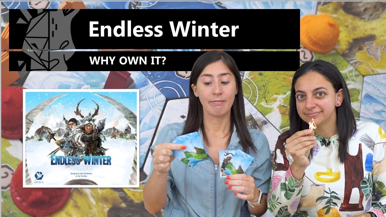 Endless Winter ~ verrrry clever card play & very OK other stuff | Board Game Review