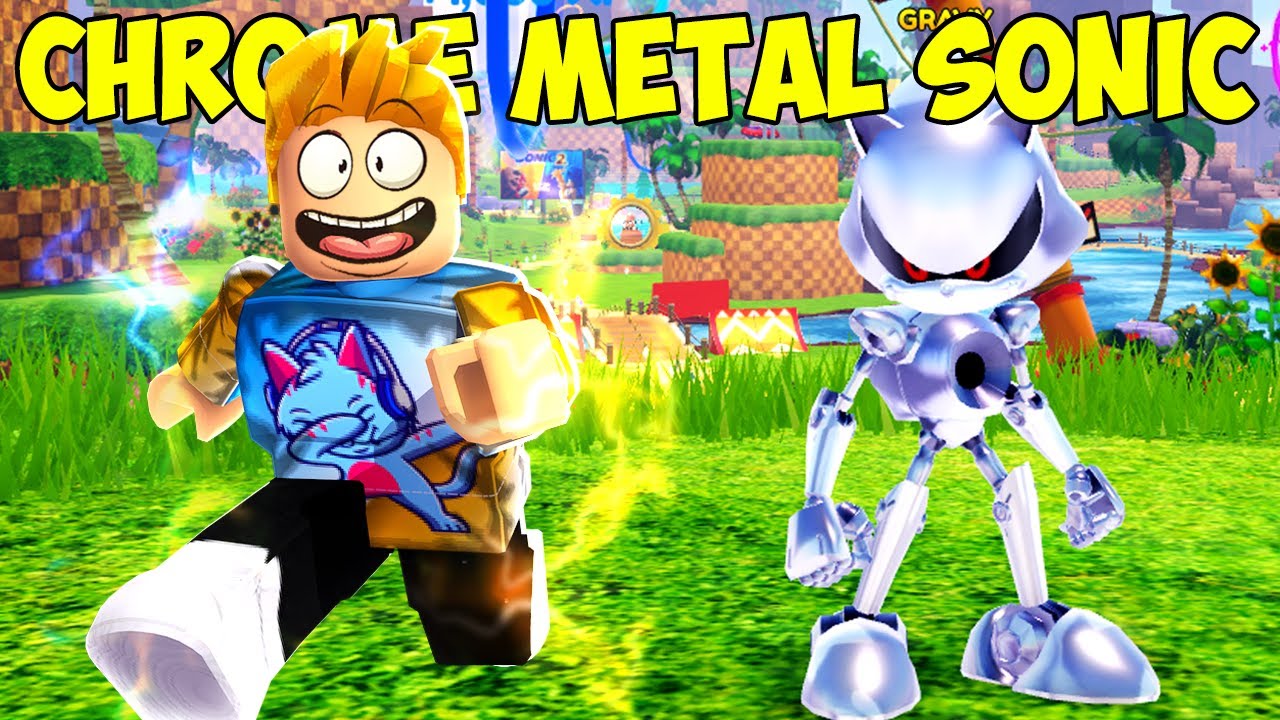 Unlocked CHROME METAL SONIC in Roblox Sonic Speed Simulator