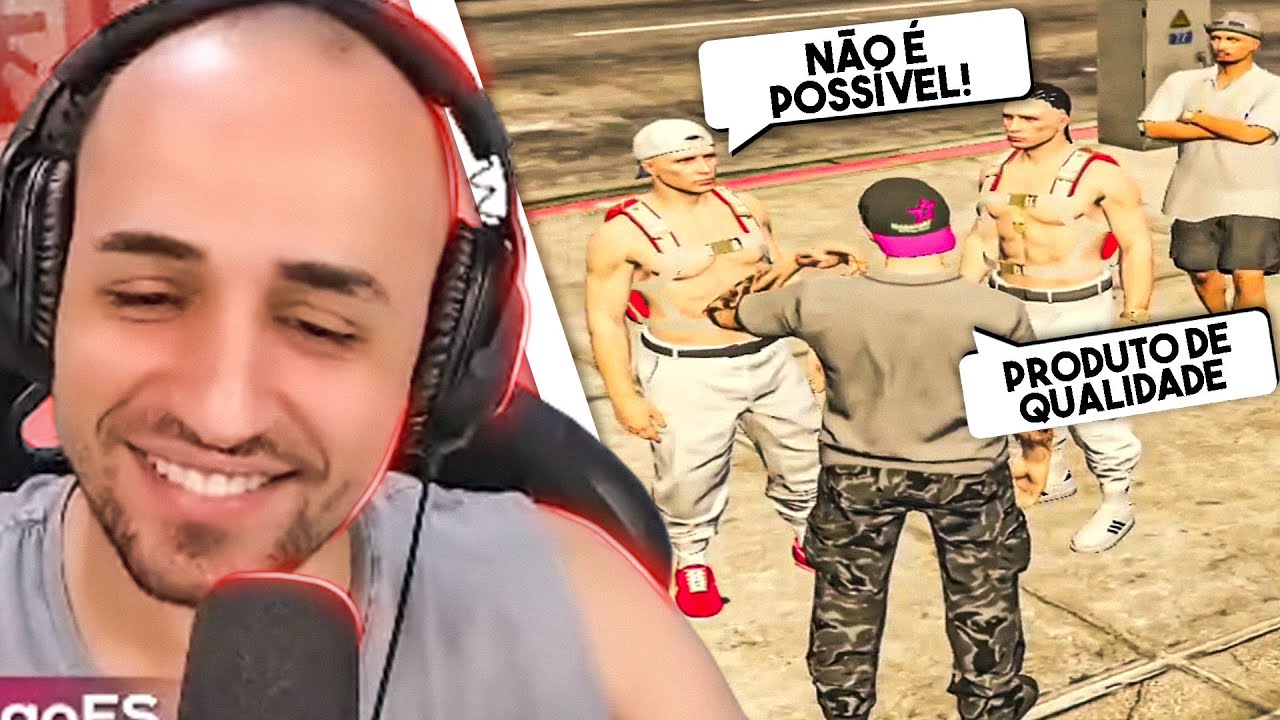 L$ VENDENDO PRODUTOS NA PRAÇA DA CIDADE ALTA - GTA V ROLEPLAY CIDADE ALTA RP (Ep. 186)