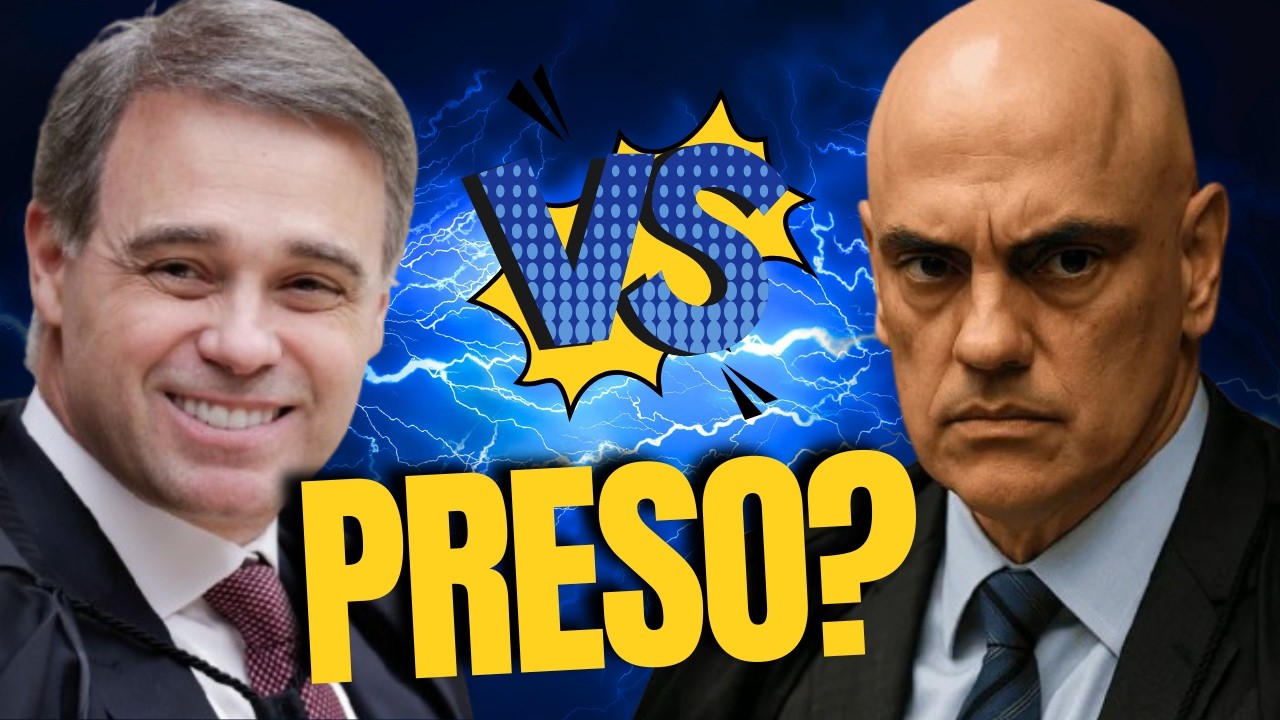 ALEXANDRE DE MORAES PODE SER PRESO? ENTENDA O PAPEL DE ANDR&Eacute; MENDON&Ccedil;A AGORA!
