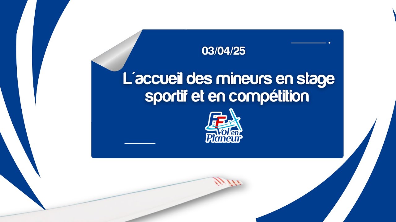 L'accueil des mineurs en stage sportif et en compétition