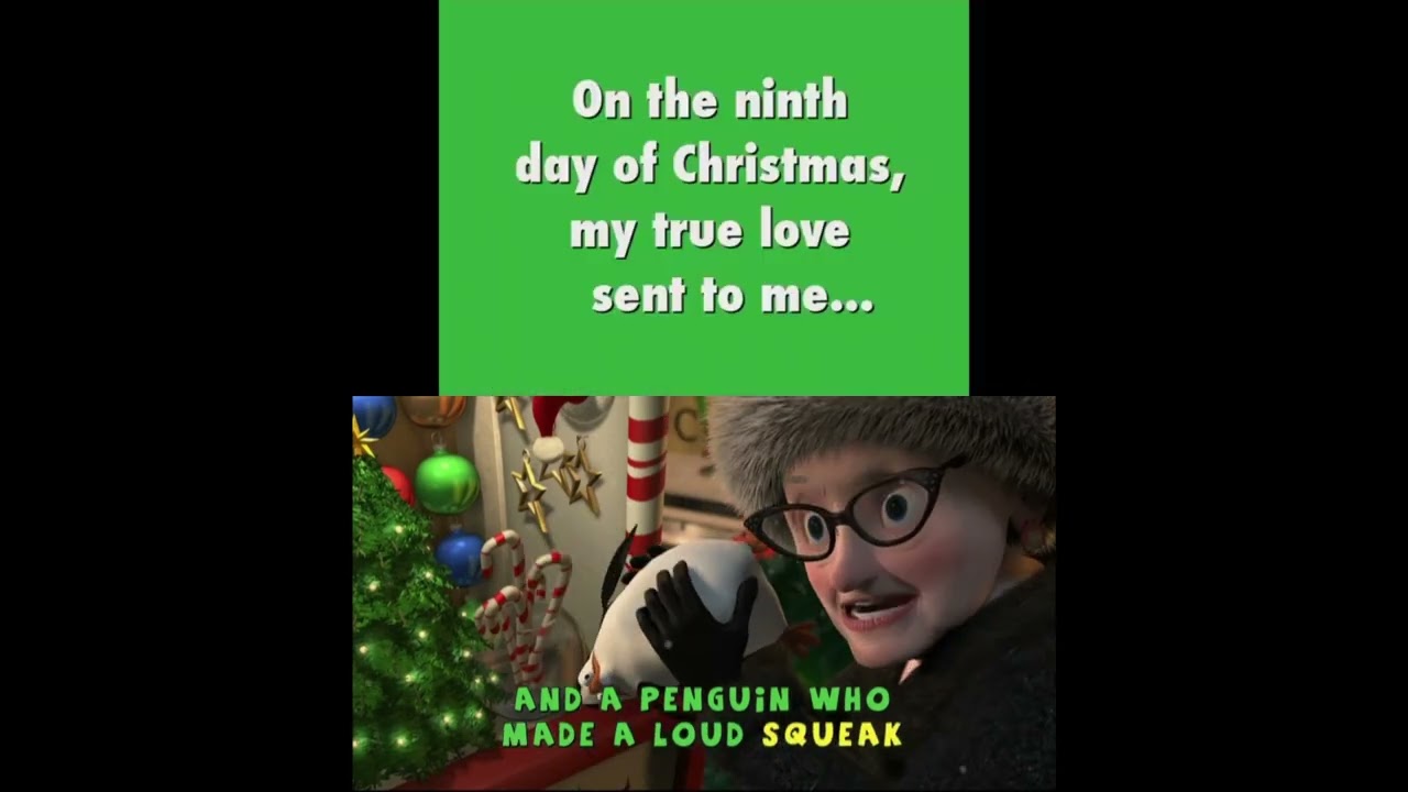 The Madagascar Penguins Christmas Medley Sing-Along Comparison