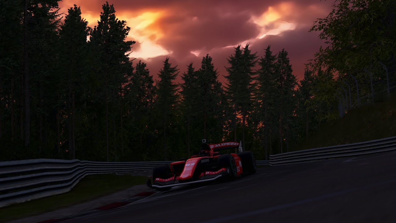 a lap around the Nordschleife in a Super Formula car.