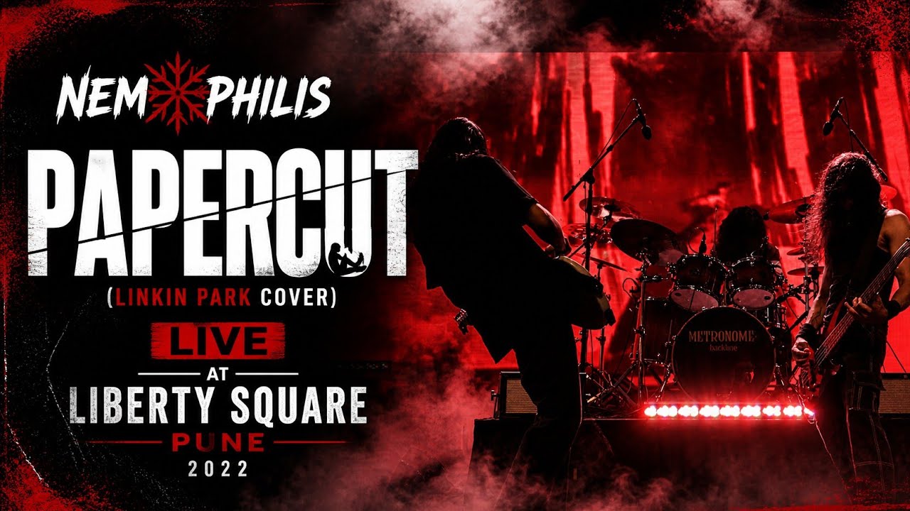 Nemophilis - Papercut Linkin Park Cover | Live at Liberty Square feat. Rishin Dharap 2022