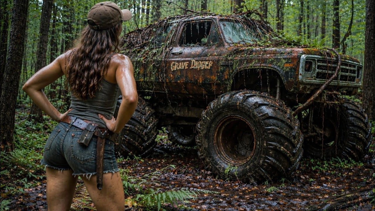 ASMR Car Restoration | Forester Finds the 1982 Grave Digger Monster Truck | Full Restoration