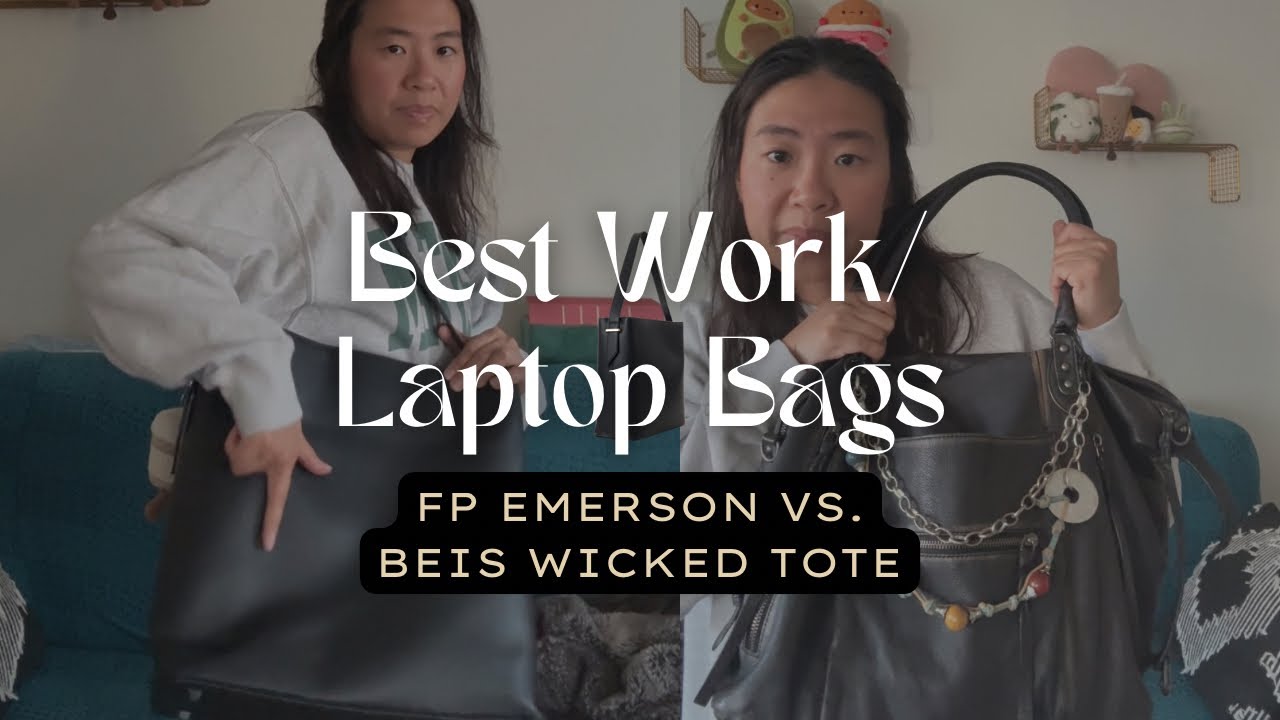 Free People Emerson Tote vs BEIS wicked tote • what bag is best for laptops? 