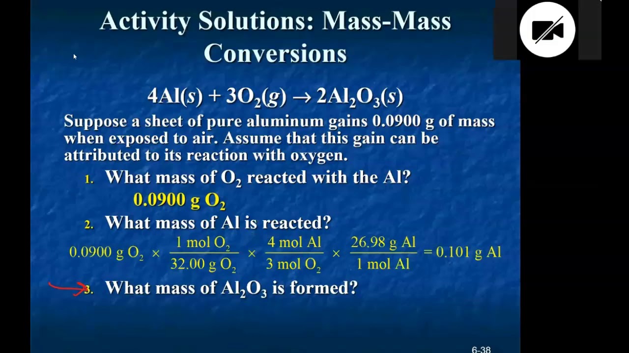 Reaction Stoichiometry Part 2