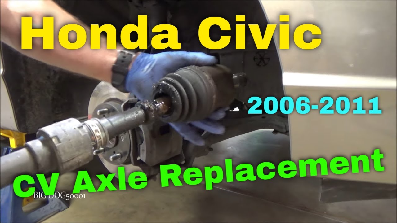 Honda Civic CV Axle Replacement (2006-2011)