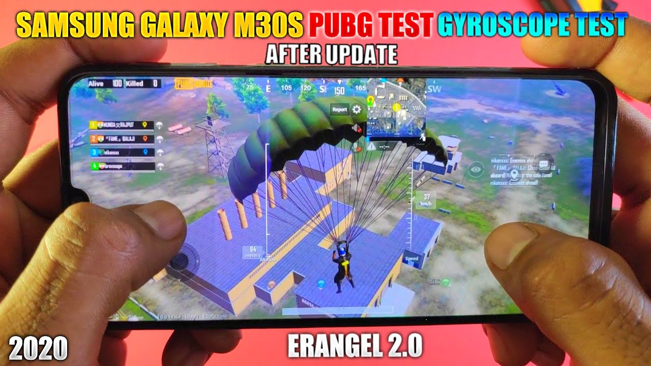 Samsung Galaxy M30s Pubg Test After Pubg 1.0 Update Erangel 2.0 Full Review| samsung m30s pubg test