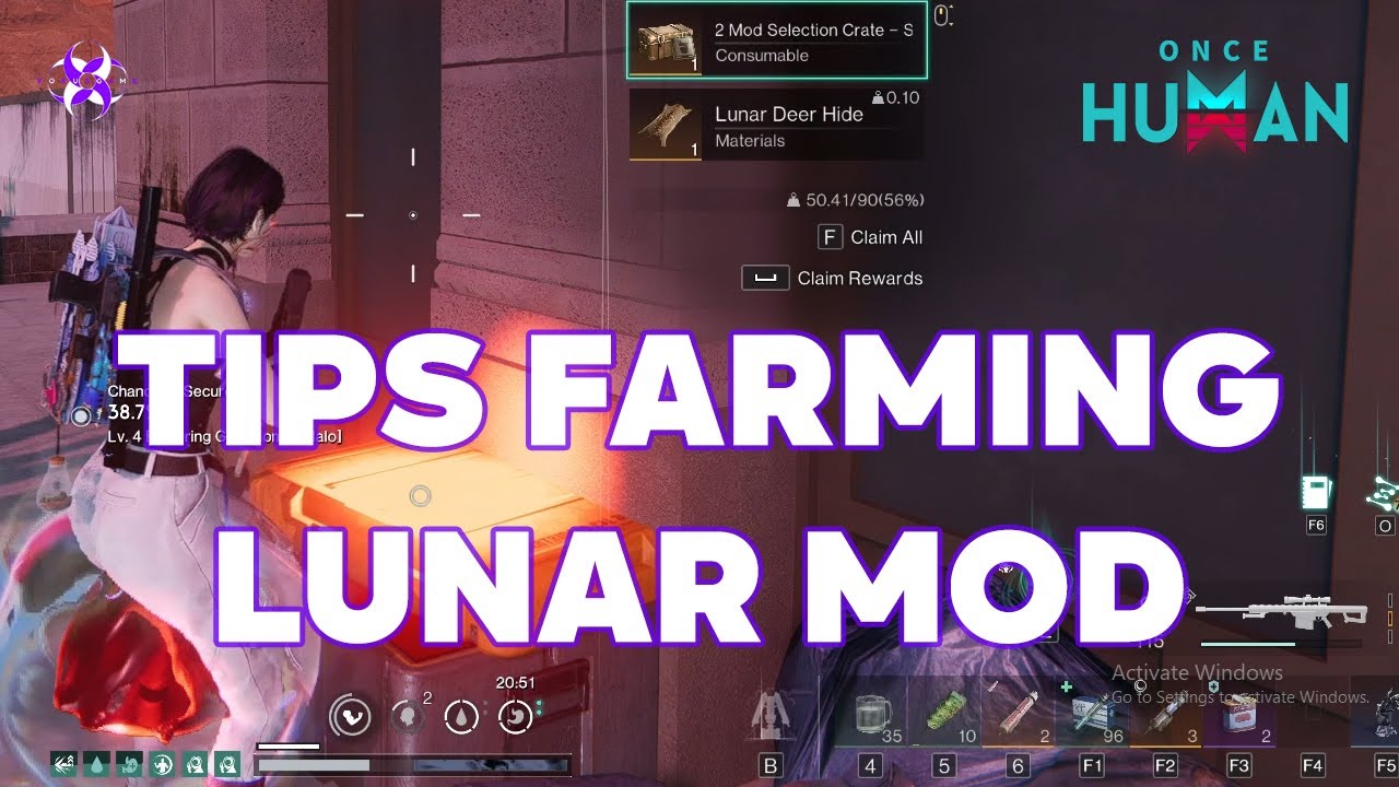 Once Human: Tips Farming Lunar Mod