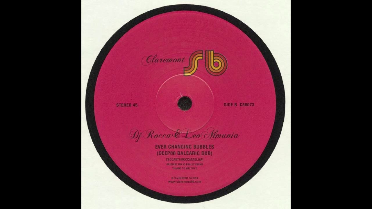 DJ Rocca & Leo Almunia - Ever Changing Bubbles (Deep88 Balearic Dub)