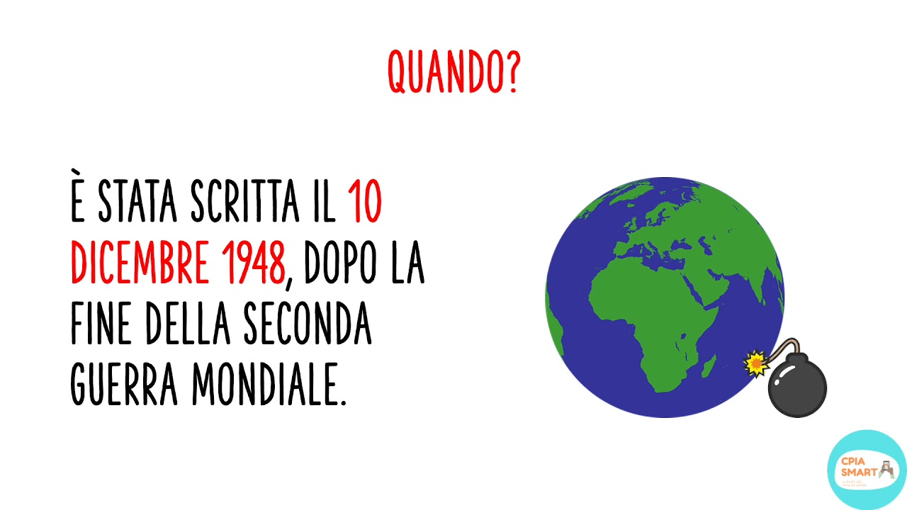 La Dichiarazione universale dei diritti umani