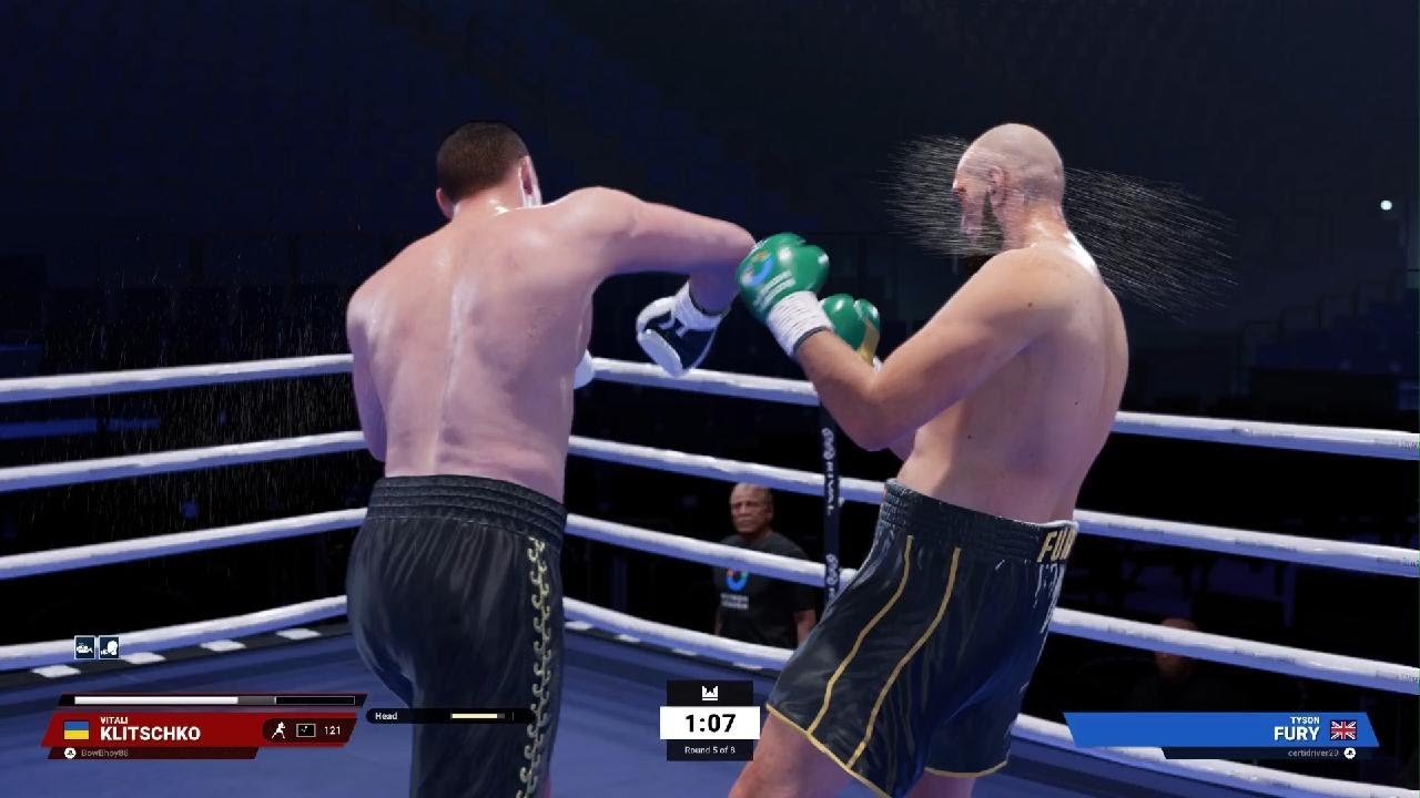 TYSON FURY VS VITALI KLITSCHKO | ONLINE UNDISPUTED PS5 | HE QUITS IN THE 6TH AFTER A SCHOOLING