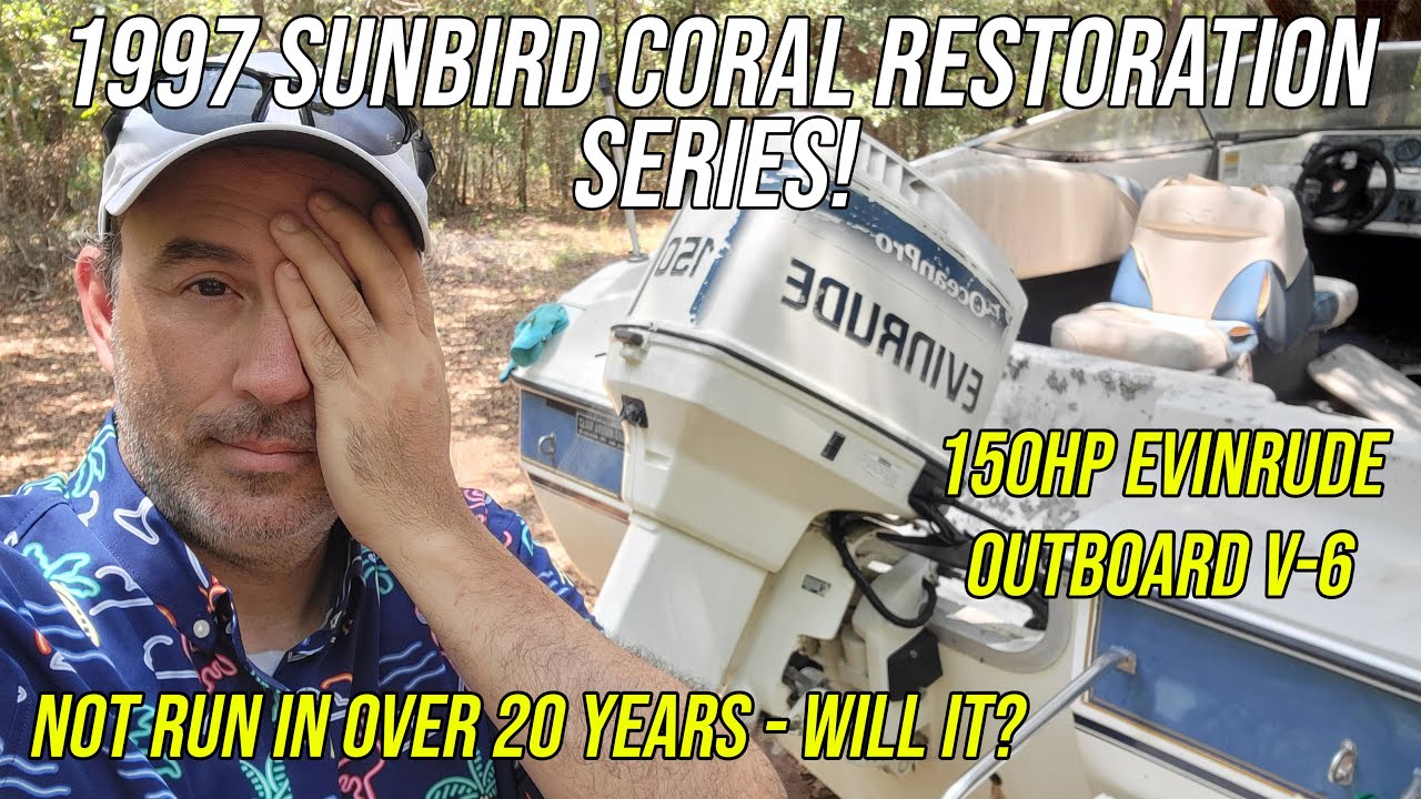 Trying to start Evinrude 150 2-Stroke that's been sitting for over 20 years - 1997 Boat Restoration