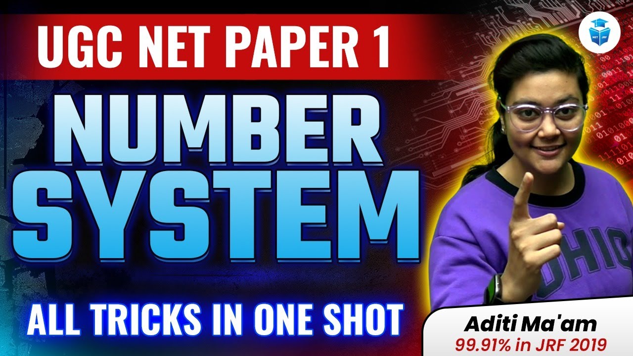 UGC NET Number System | UGC NET ICT Number System Revison with Tricks by Aditi Mam