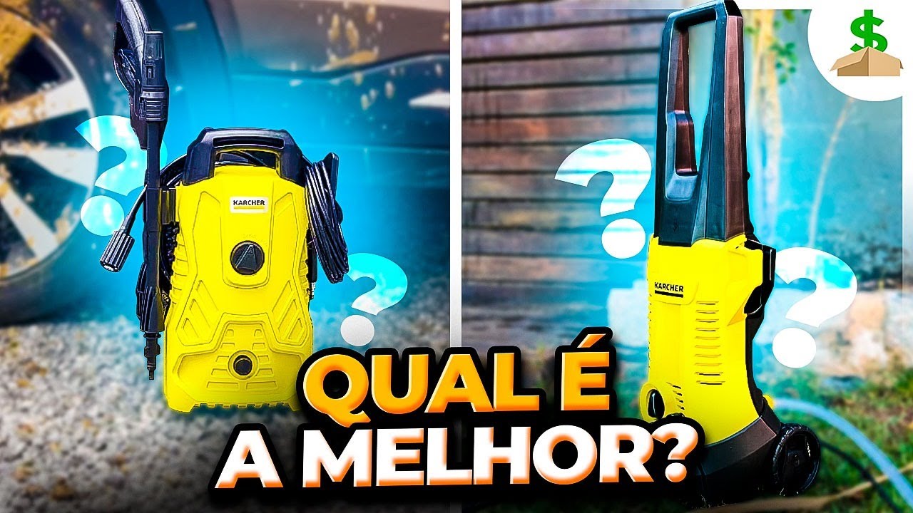 💧 Karcher Compacta VS Karcher K2 Plus Car: Qual é a MELHOR Lavadora de Alta Pressão BOA E BARATA? 🤔