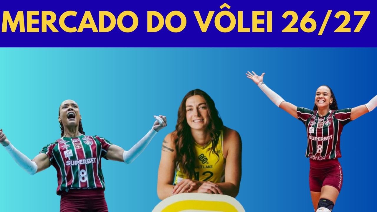 MERCADO DO VÔLEI A TODO VAPOR  OSASCO LEVA AMANDA E BRIGA COM PRAIA POR RONI!