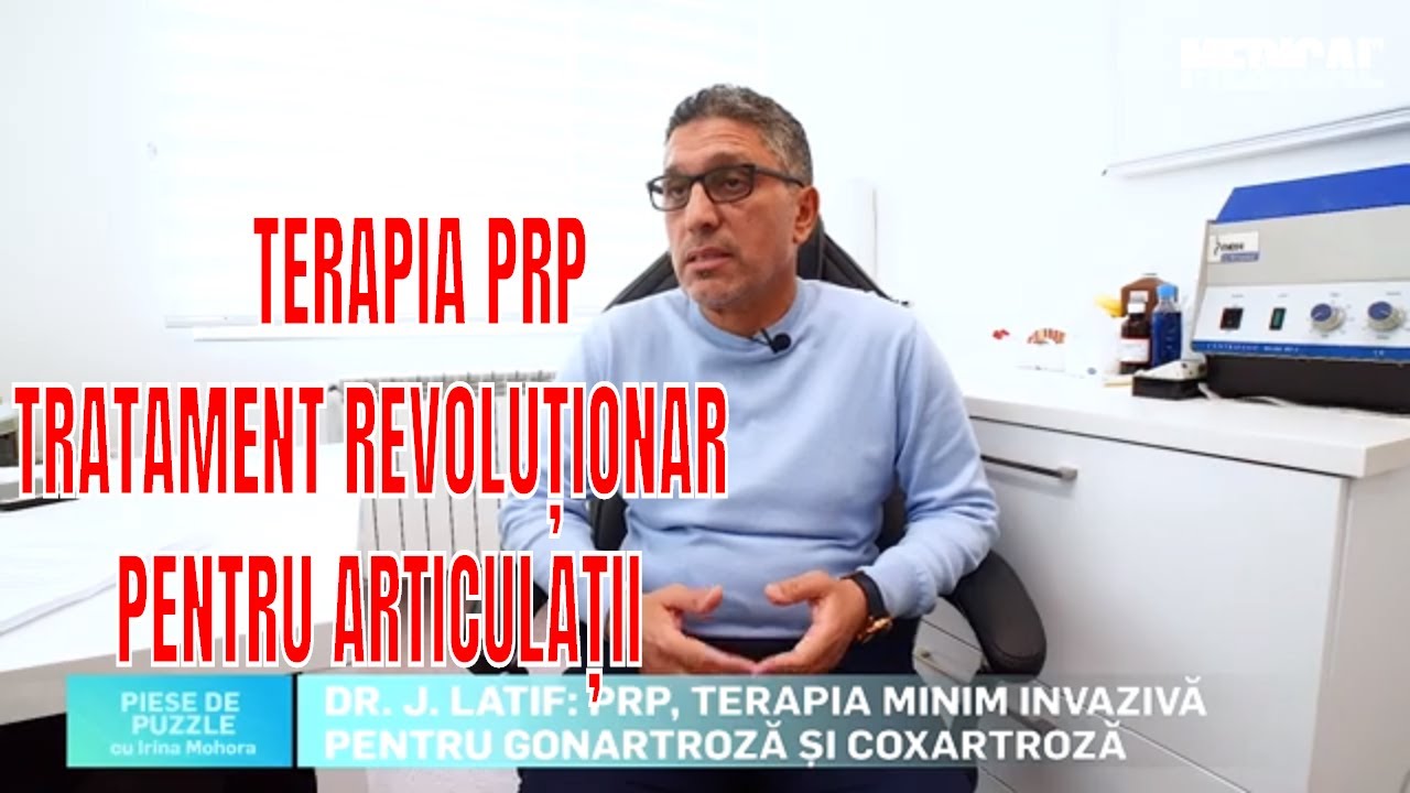 Terapia PRP, tratament revoluționar pentru articulații
