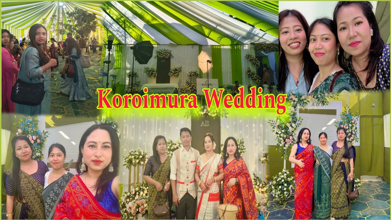 3-Lakh ka Wedding Decoration🎇|| Amarpur Koroimura, Childhood Friend || @AJCiyona 
