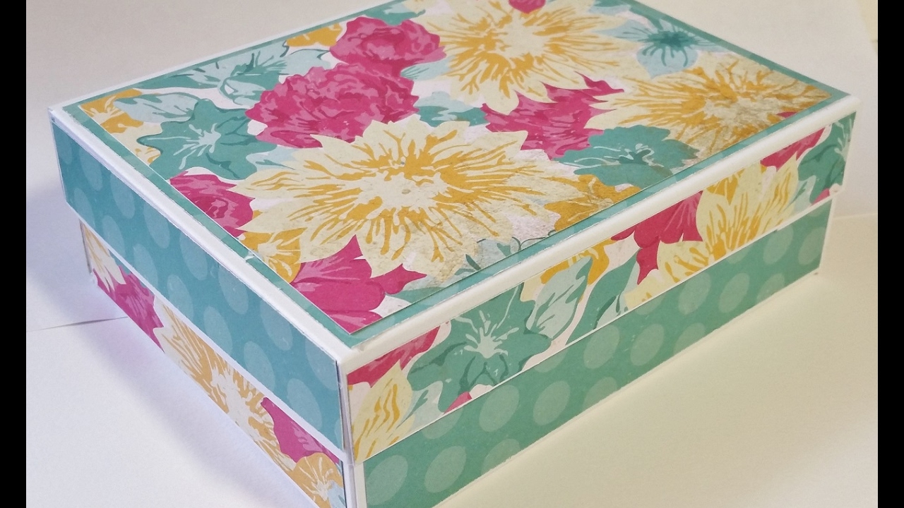 Creating a Box For A2 Cards