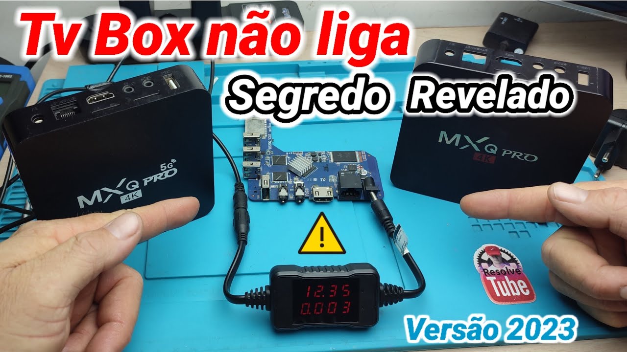 TV Box n&atilde;o liga,segredo revelado. Inscreva para mais dicas