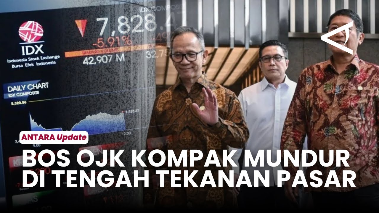 Ketua-Wakil OJK Kompak Mundur di Tengah Tekanan Pasar Modal, Regulator Tetap Aman?