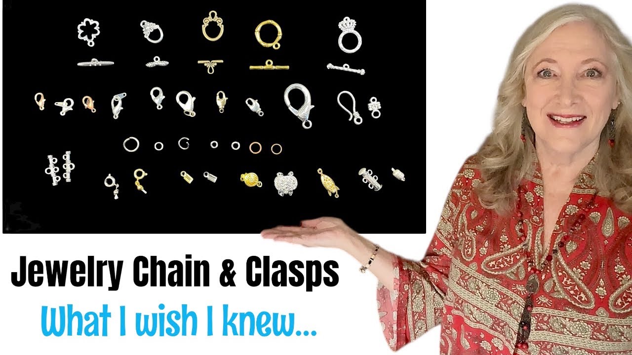 All About JEWELRY Making CHAIN and CLASPS | Beginner Basics Guide for New or Upcycled Jewelry