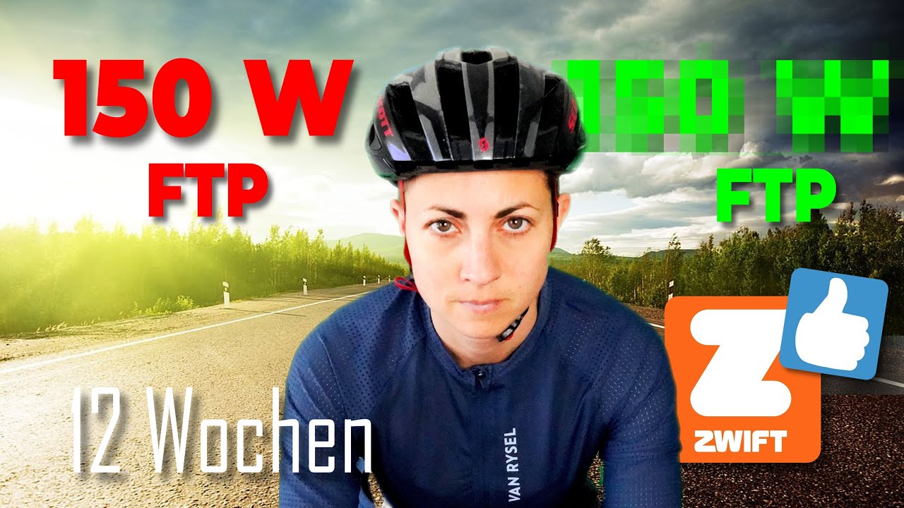 FTP-Test nach Zwift 12 Wochen Challenge - Wie viel FTP-Zuwachs ist realistisch?  | Selbstexperiment