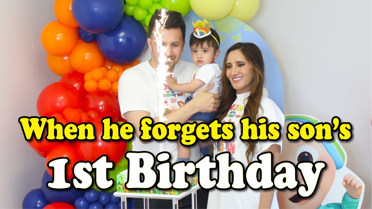 When He Forgets His Son's 1st Birthday | OZZY RAJA