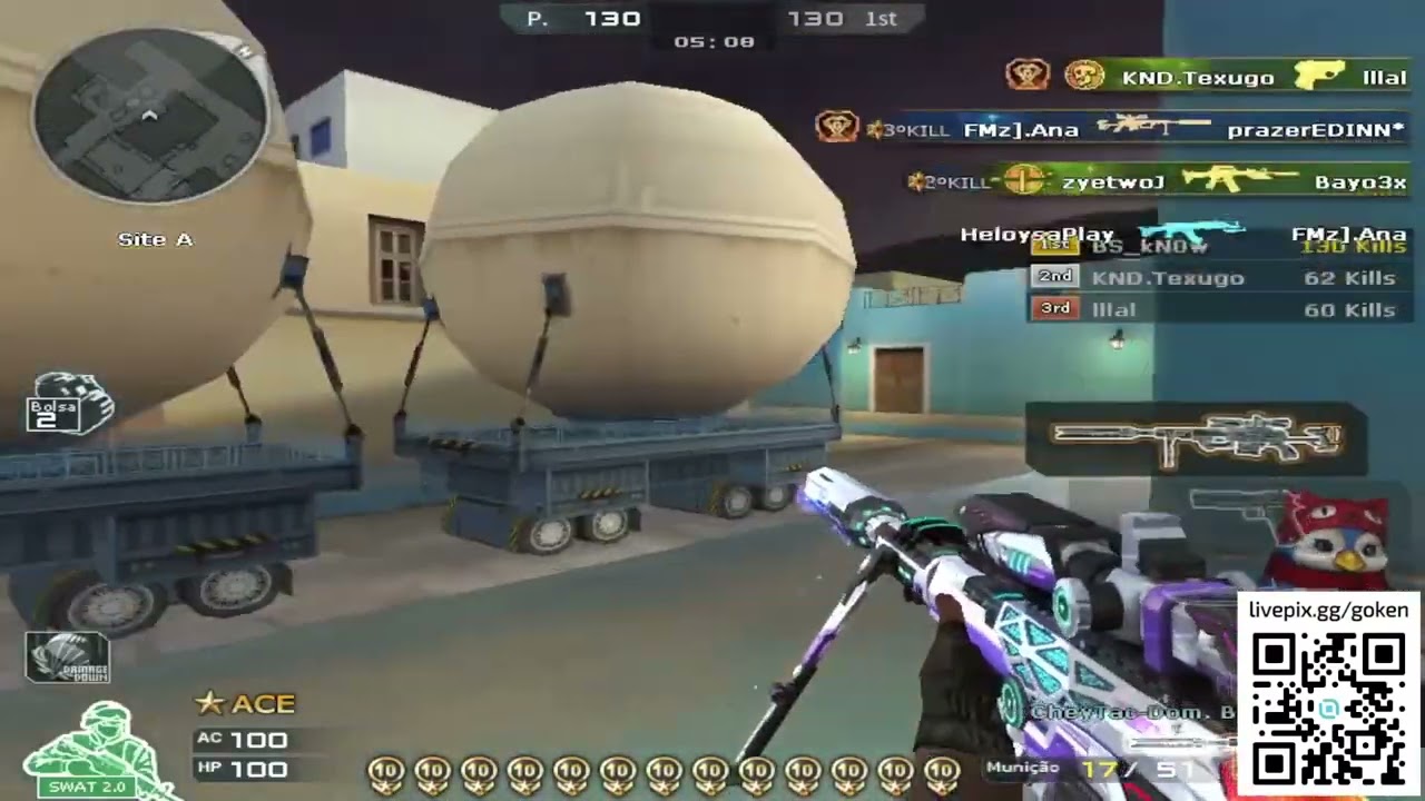 Goken- M200 CheyTac + ColtCfs 225kills - My new record