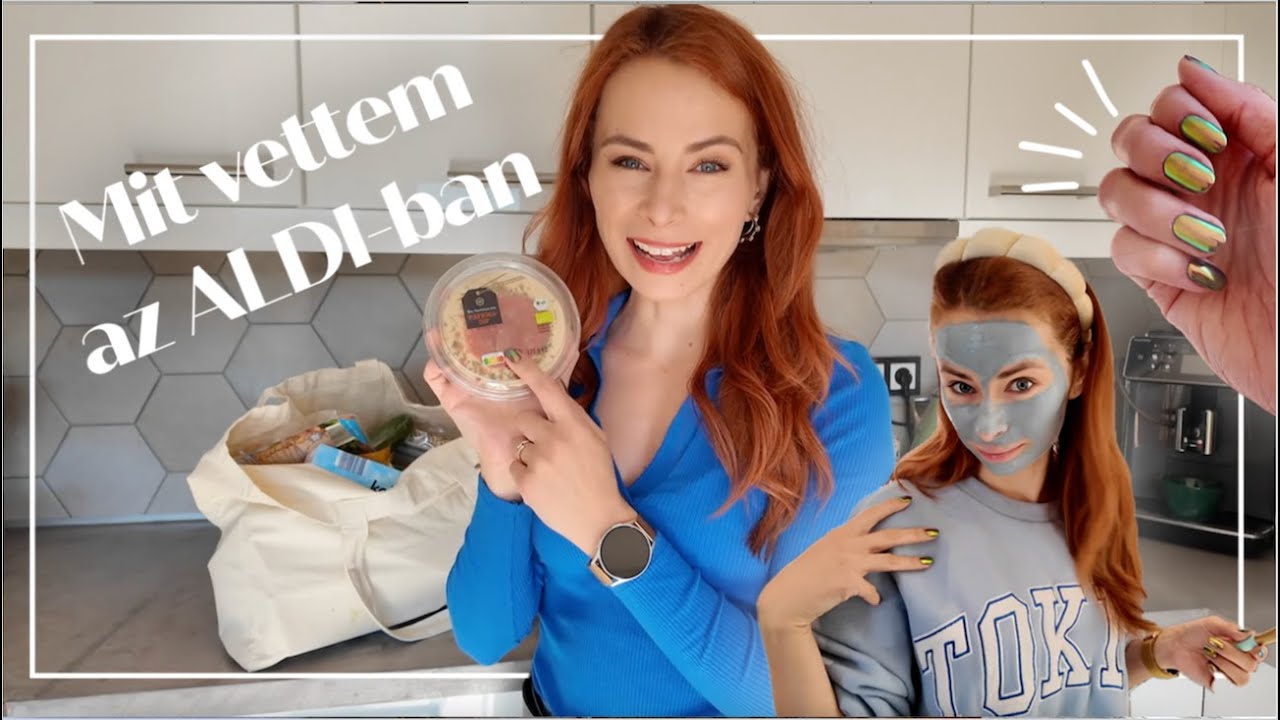 Mit vettem az ALDI-ban, új köröm, megvan a ruhám 👰 | Viszkok Fruzsi