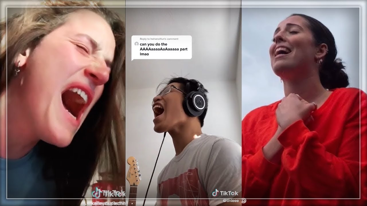 Train Wreck - James Arthur , TIKTOK COVER COMPILATION