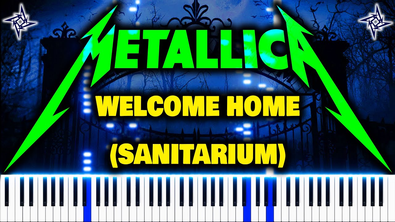 Metallica - Welcome Home (Sanitarium) - Piano Tutorial
