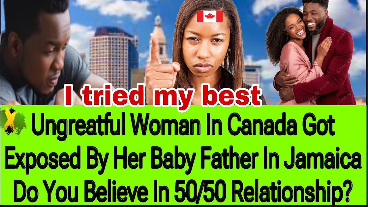 JAMAICAN MAN IN TEARS BECAUSE OF HIS BABY MOTHER PLUS DO YOU BELIEVE IN 50/50 RELATIONSHIPS?