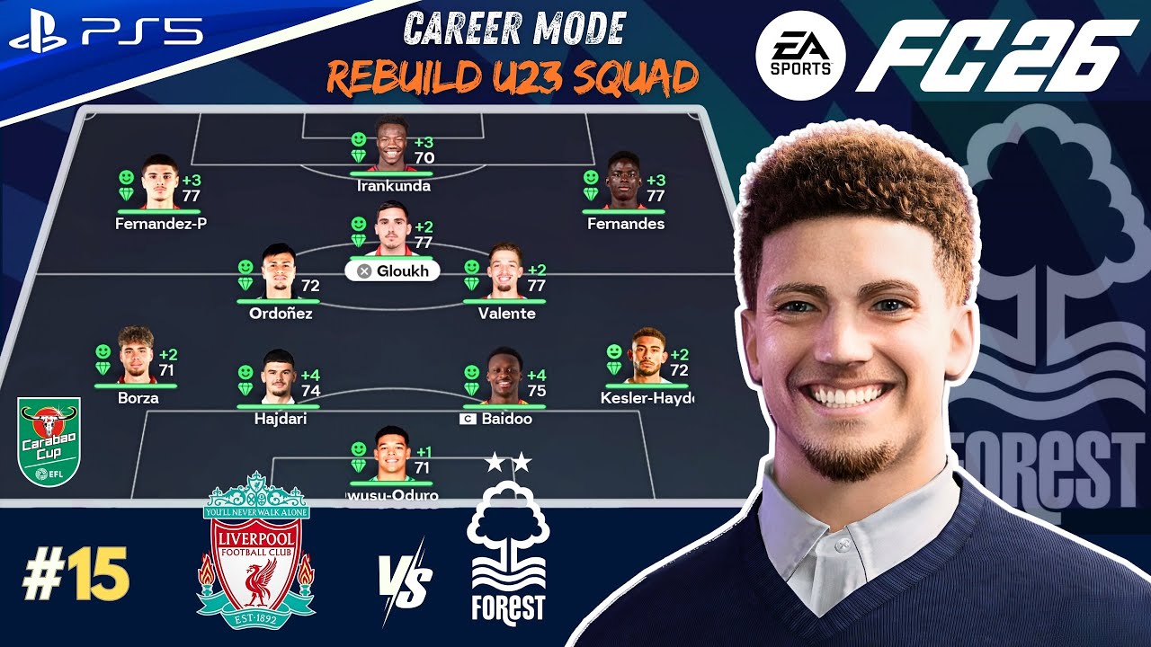FC 26 - WE KNOCKED OUT LIVERPOOL IN THE CARABAO CUP | CAREER MODE