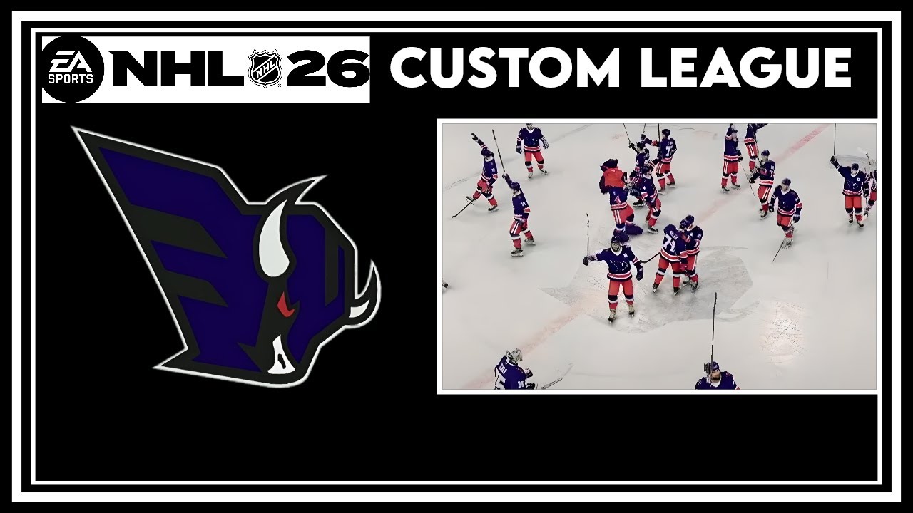 NHL 26 Custom League is back!!