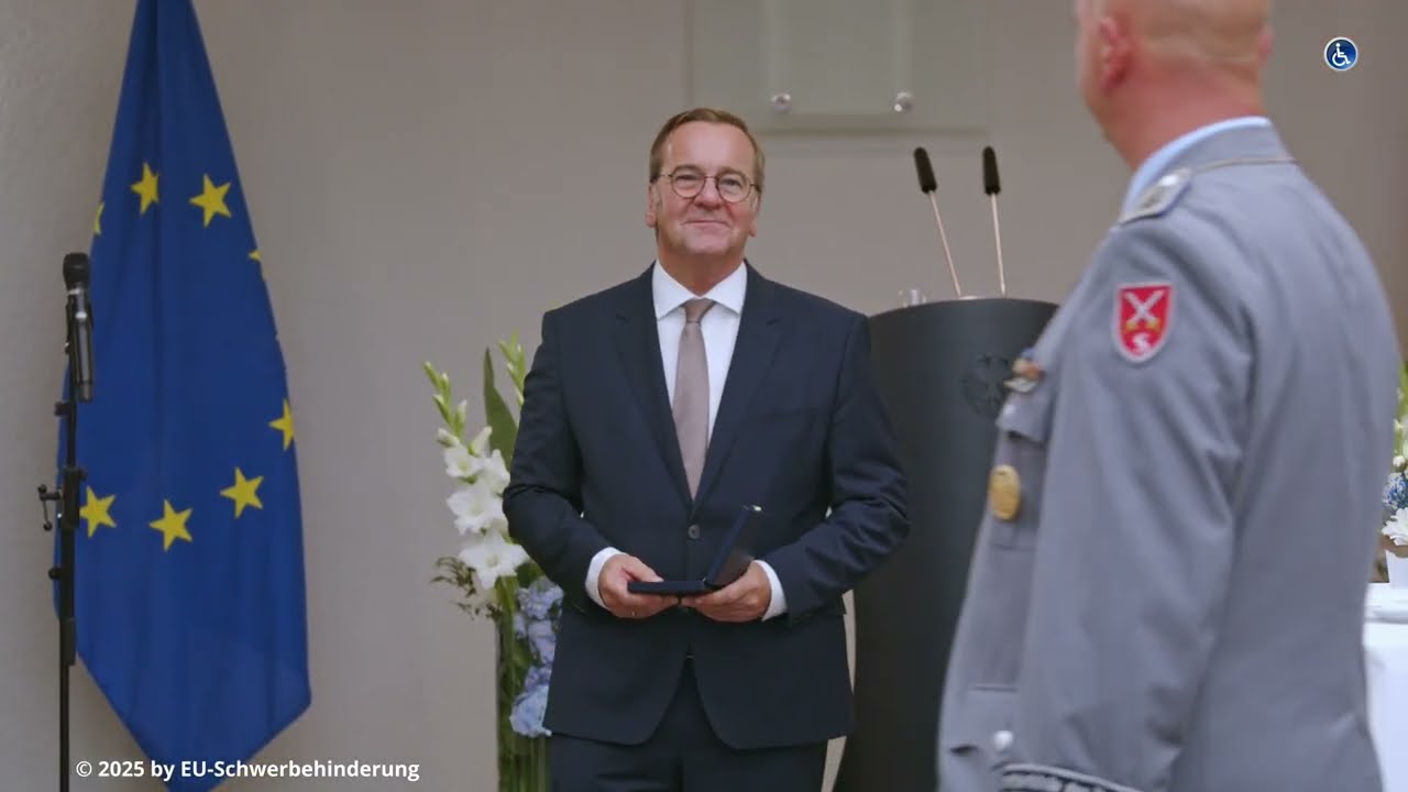 Boris Pistorius ehrt Soldatinnen und Soldaten der Invictus Games